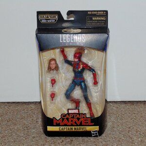 Hasbro Marvel Legends 6" Captain Marvel in Uniform MIB Brand New BAF Kree Sentry